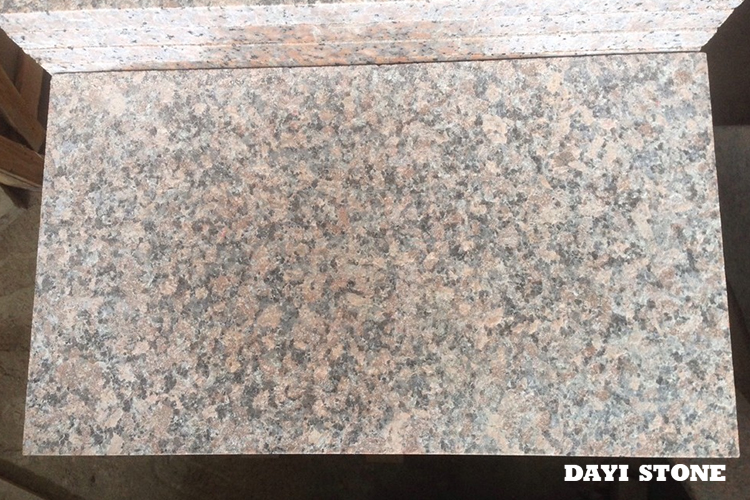 Paving China Red Granite G562 Top flamed others sawn - Dayi Stone